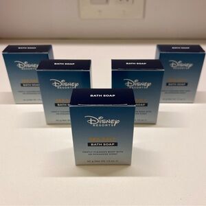 NEW DISNEY RESORTS SEA SALT BATH SOAPS OCEANSIDE SCENT “SET OF 5” 🧼🧼🧼🧼🧼